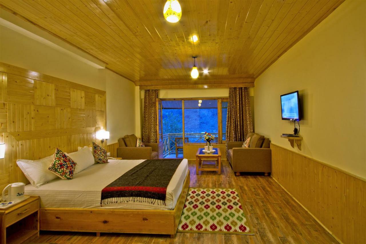 Hotel Vyas Vatika Manāli Exterior foto